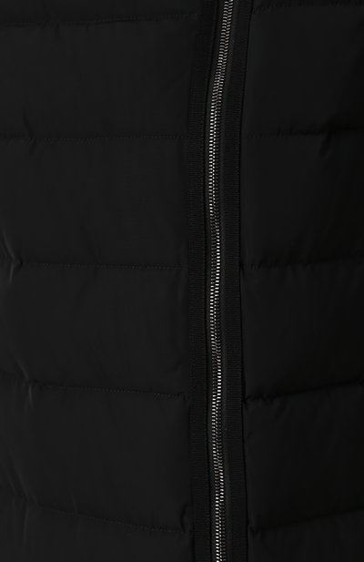 Стеганый пуховик с косой молнией MONCLER, арт. C2-093-49976-00-54543, фото 5