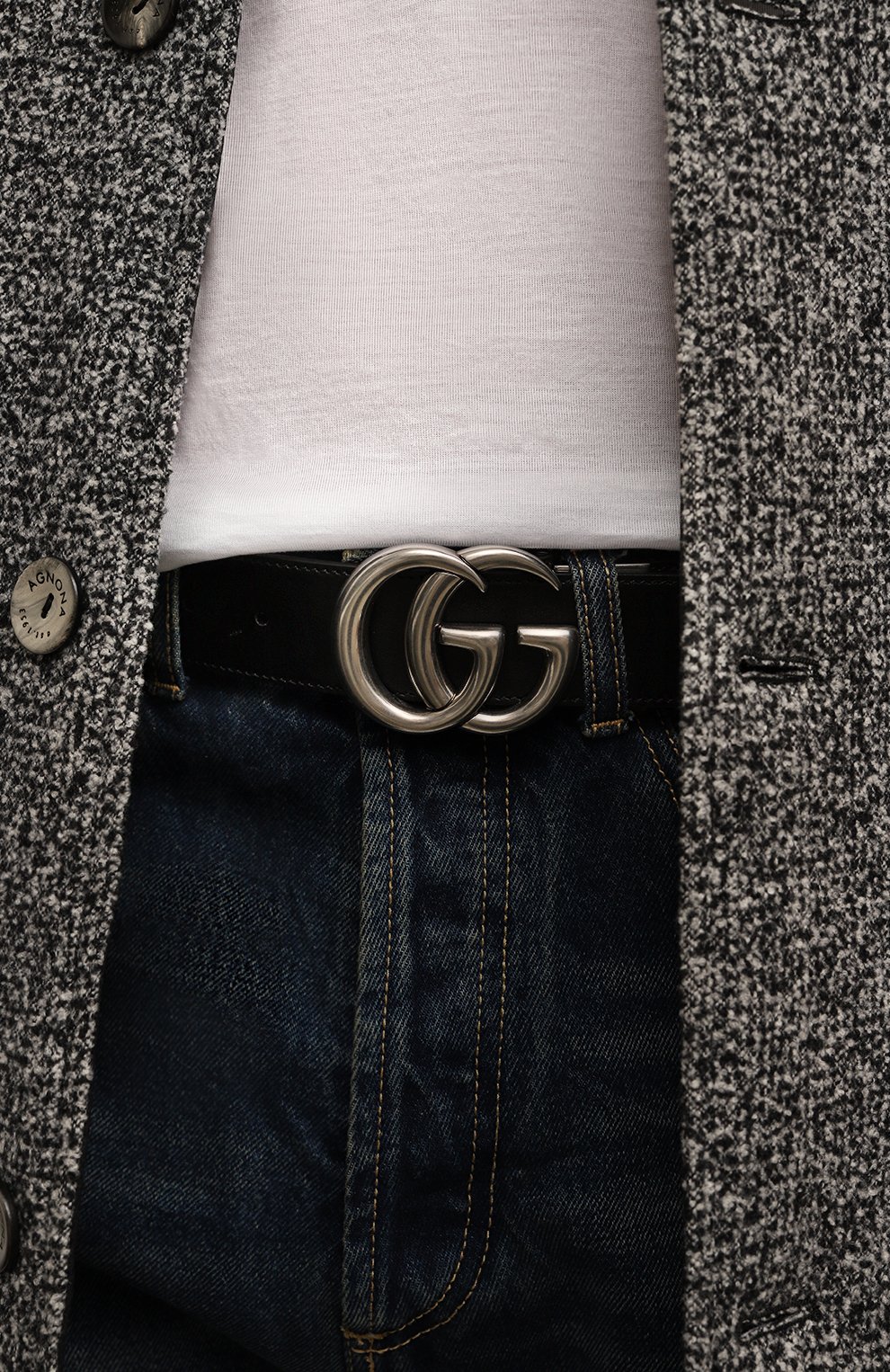 Двусторонний ремень GUCCI, арт. 627055/92TIN, фото 3