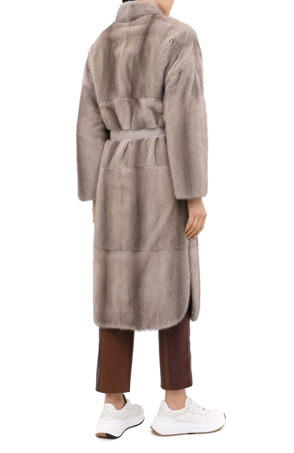 Шуба из норки LORO PIANA, арт. FAI2019, фото 4