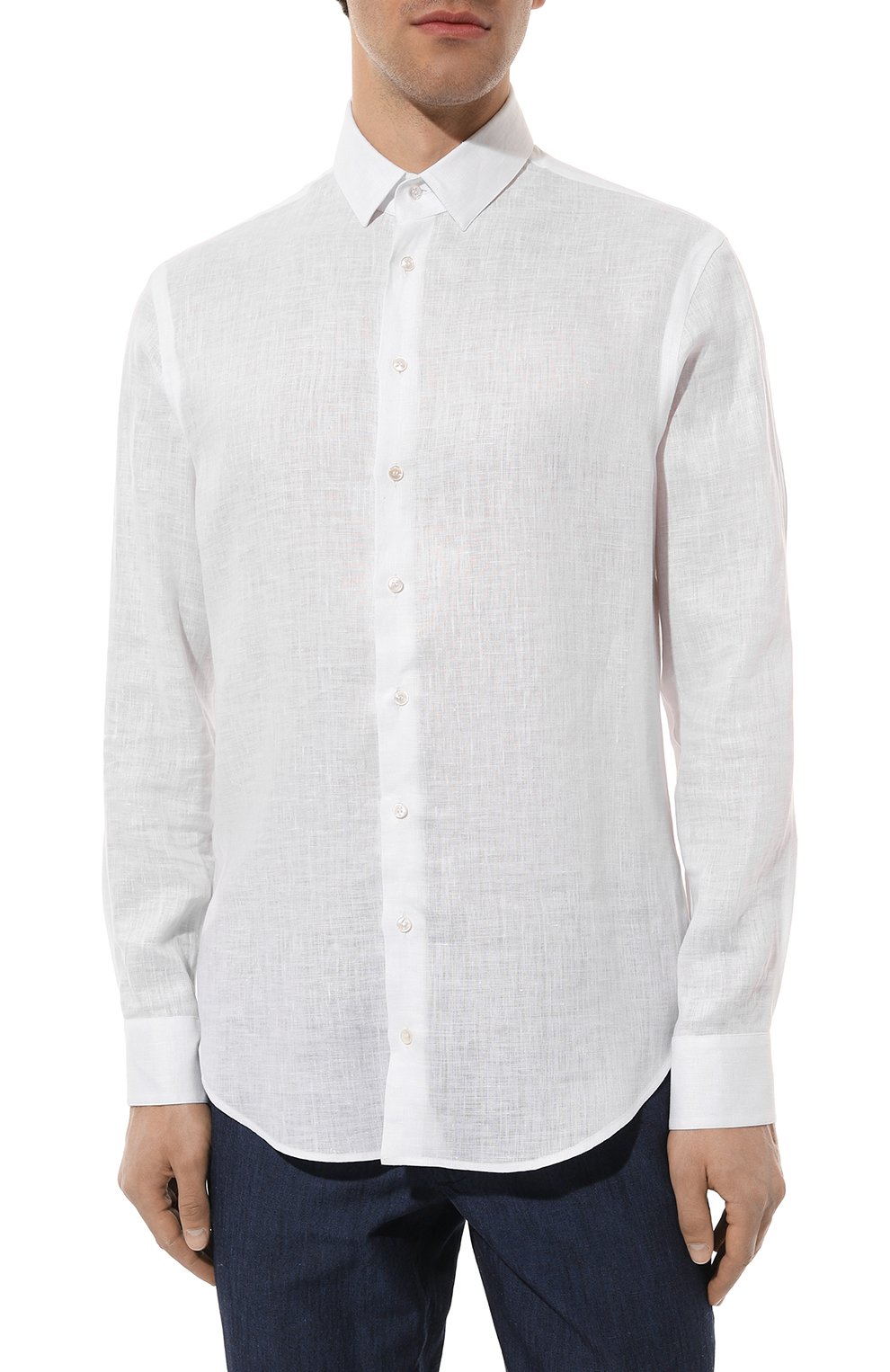Льняная рубашка GIORGIO ARMANI, арт. 8WGCCZ98/TZC62, фото 3