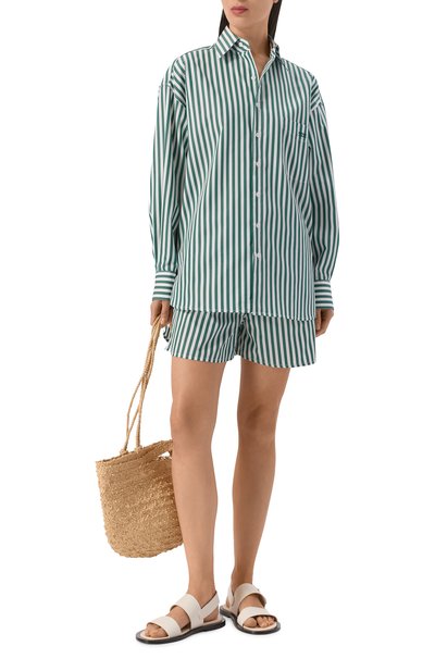 Хлопковая рубашка PARAMIDONNA, арт. CR26VSSG-1, фото 2