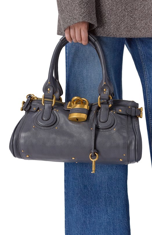 Сумка Paddington Chloé CH25WS802P75 Синий  CH25WS802P75 Фото 2