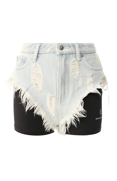 Женские джинсовые шорты ALEXANDER WANG, арт. 1W494412L0