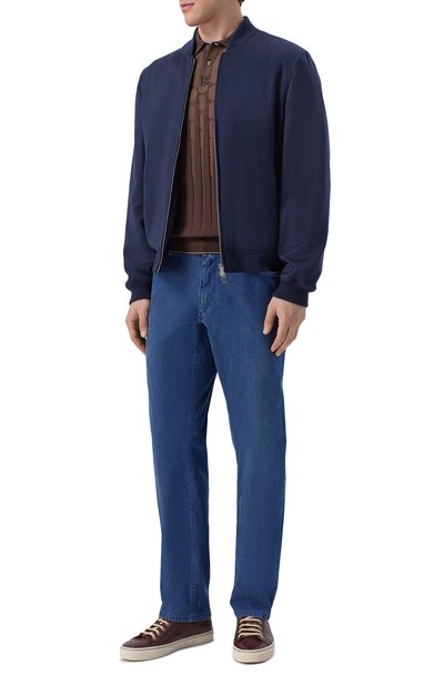 Поло из шелка и хлопка ZILLI, арт. KBP002M0107VCRC00, фото 2