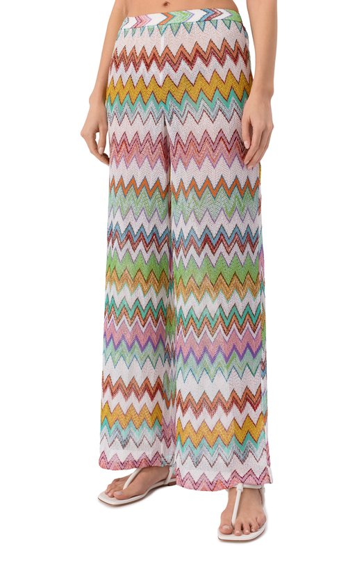 Брюки из вискозы Missoni MC25SI01/BR014K Разноцветный  MC25SI01/BR014K Фото 3