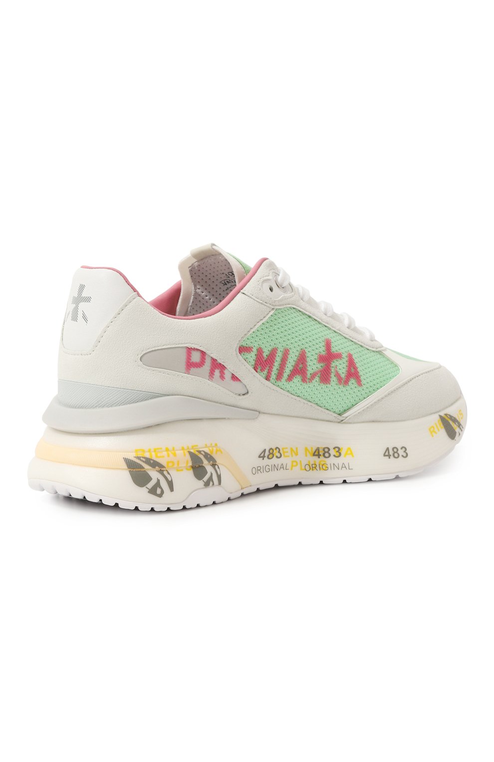 Текстильные кроссовки moe run-d PREMIATA, арт. M0ERUND/VAR6339, фото 5