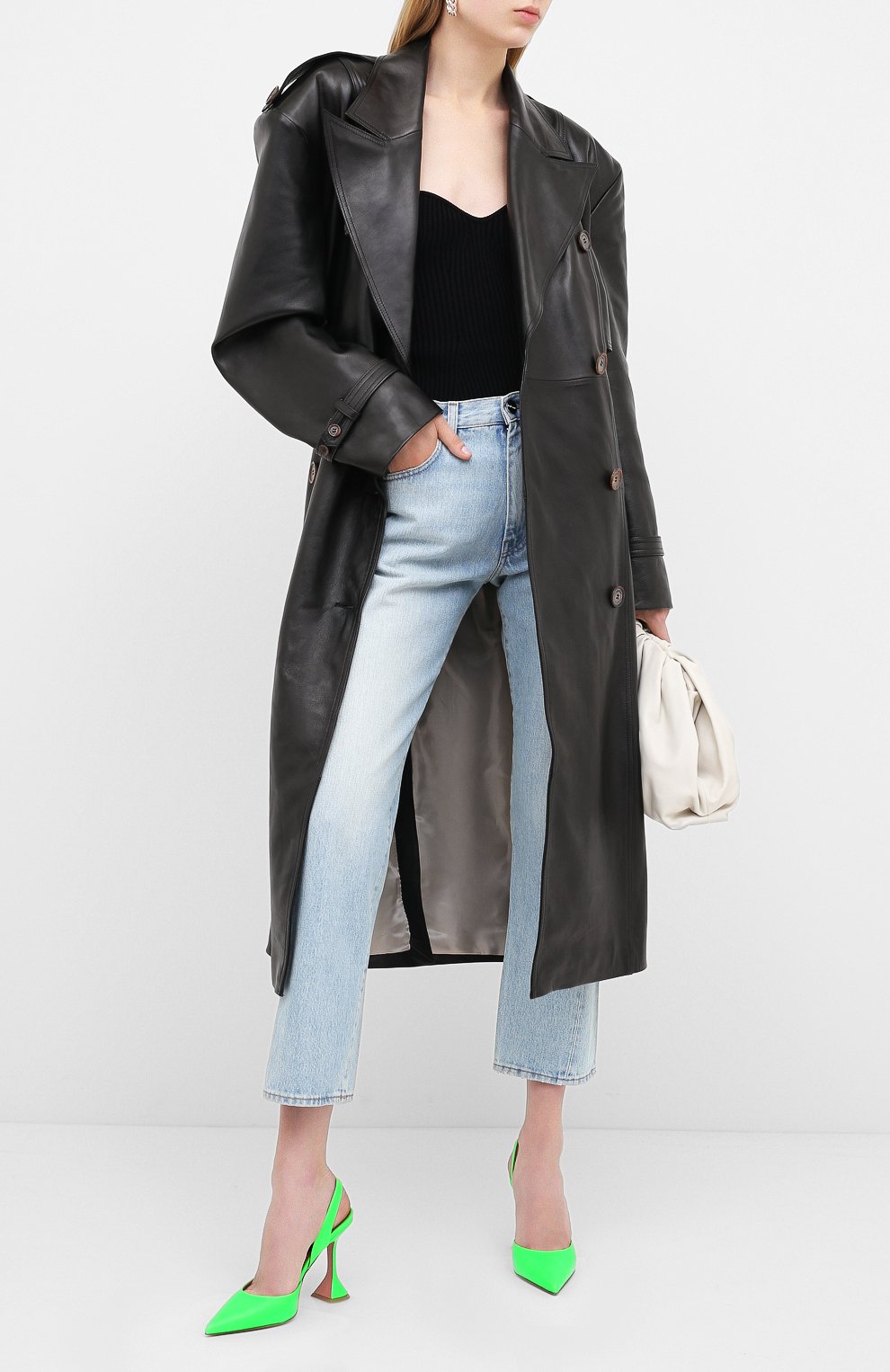 Кожаный тренч MAGDA BUTRYM, арт. 1835208008, фото 2