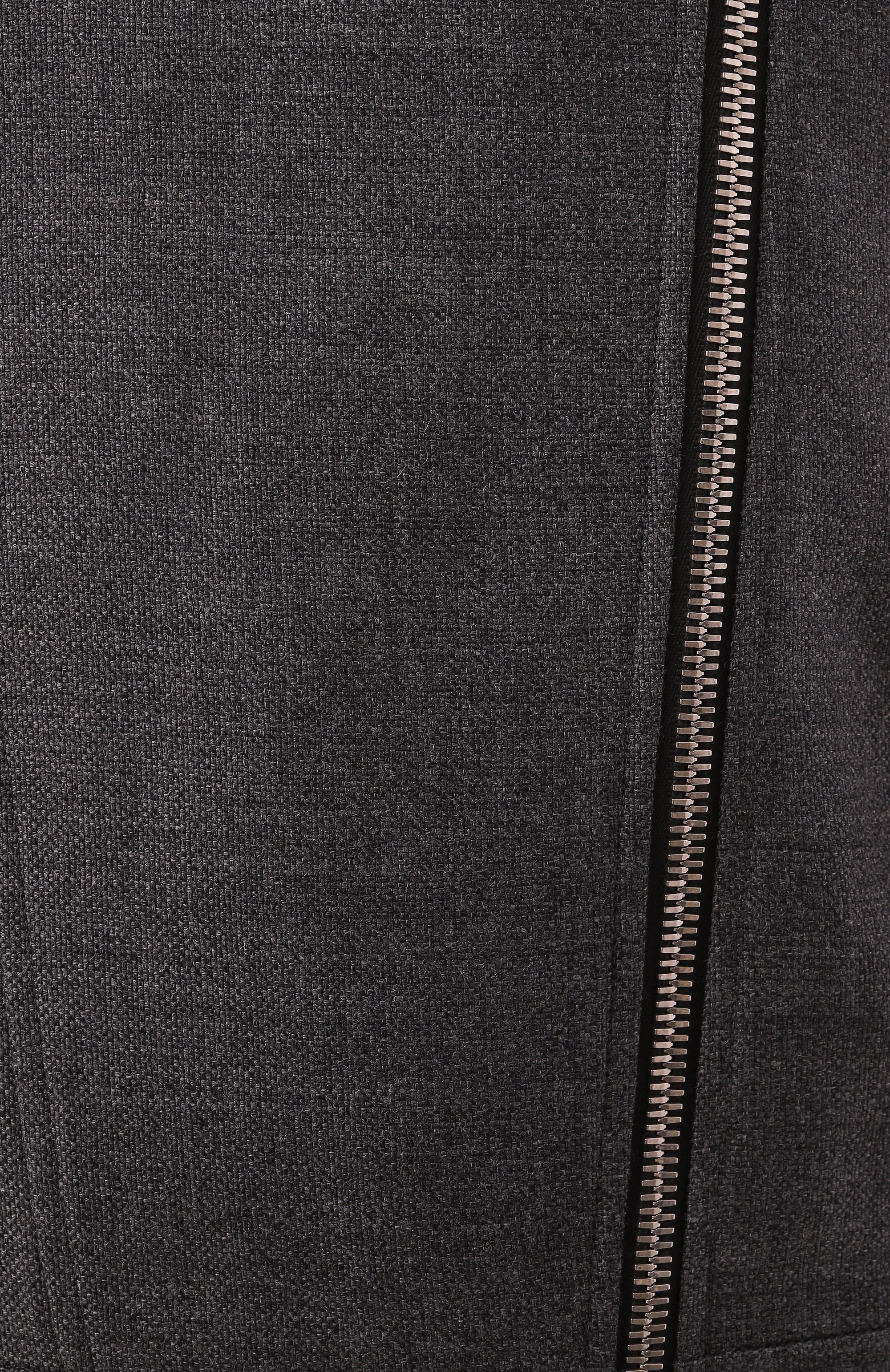 Шерстяная куртка BRUNELLO CUCINELLI темно-серого цвета по цене 351500 руб., арт. MD5737991P, фото 6 Шерстяная куртка BRUNELLO CUCINELLI, арт. MD5737991P, фото 6