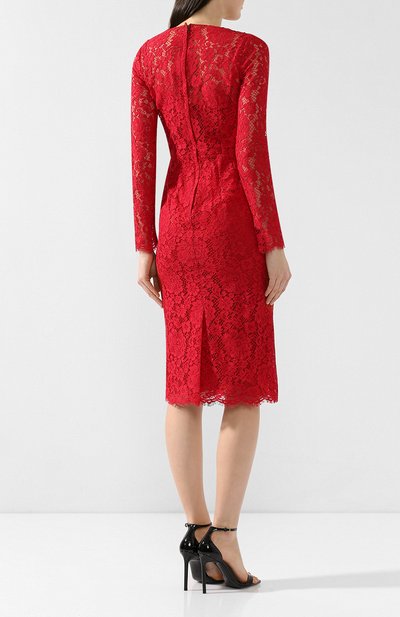 Кружевное платье DOLCE & GABBANA, арт. F6VB8T/HLMCK, фото 4