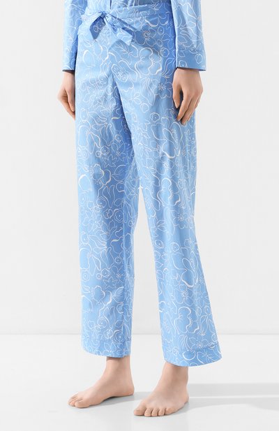 Хлопковая пижама YOLKE, арт. SS20-02C-MF-BL, фото 4