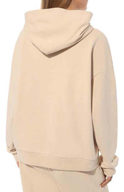 Хлопковое худи PANGAIA бежевого цвета по цене 9575 руб., арт. Organic Cotton Flexible Hoodie, фото 4 Хлопковое худи PANGAIA, арт. Organic Cotton Flexible Hoodie, фото 4