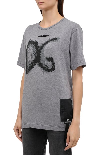 Хлопковая футболка DOLCE & GABBANA, арт. F8M31Z/G7XEL, фото 3