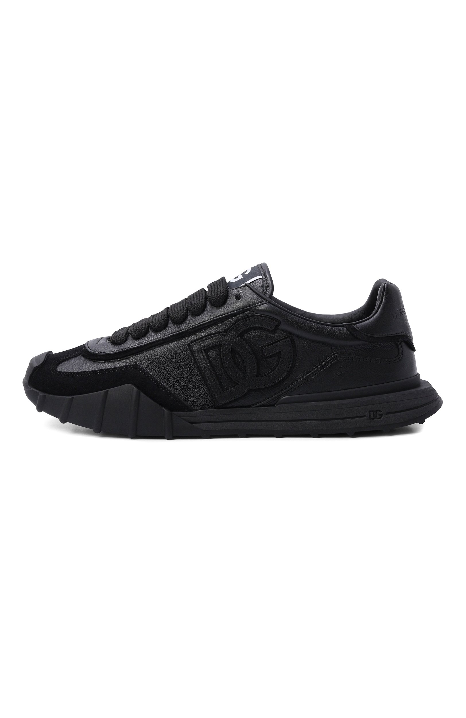 Кожаные кроссовки dg athletic DOLCE & GABBANA, арт. CS2384/A0569, фото 3