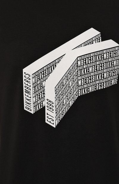 Хлопковая футболка DIRK BIKKEMBERGS, арт. PBMT0248, фото 5