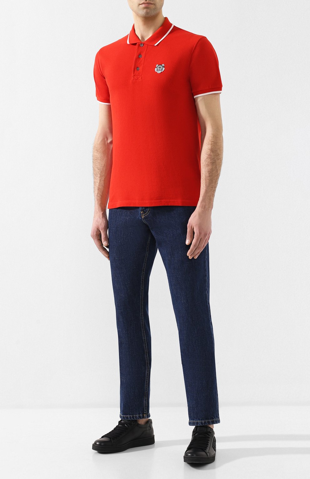 Хлопковое поло  KENZO, арт. 5P00014BA, фото 2