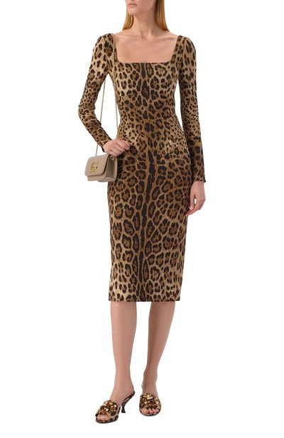 Текстильные мюли keira 60 DOLCE & GABBANA, арт. CR1920/A0079, фото 3