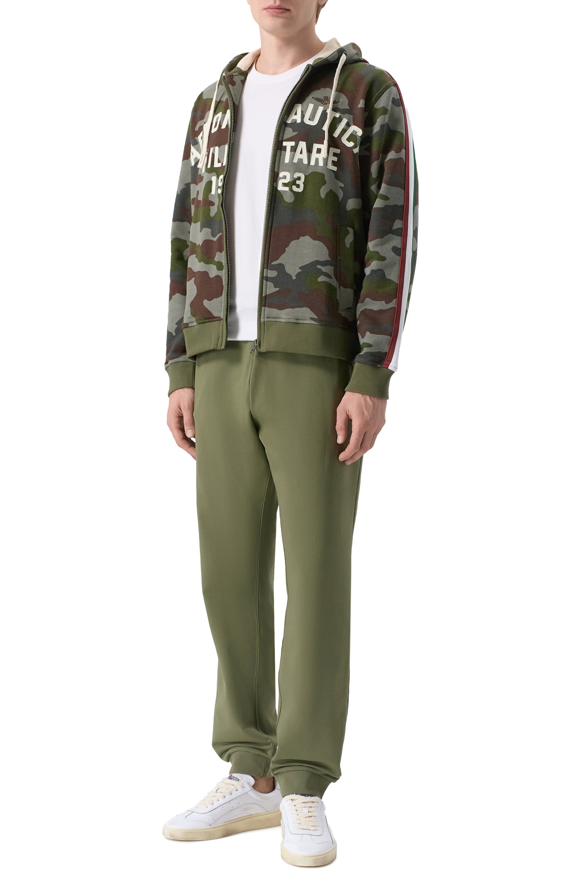 Хлопковые джоггеры AERONAUTICA MILITARE, арт. PF1008UF00674, фото 2