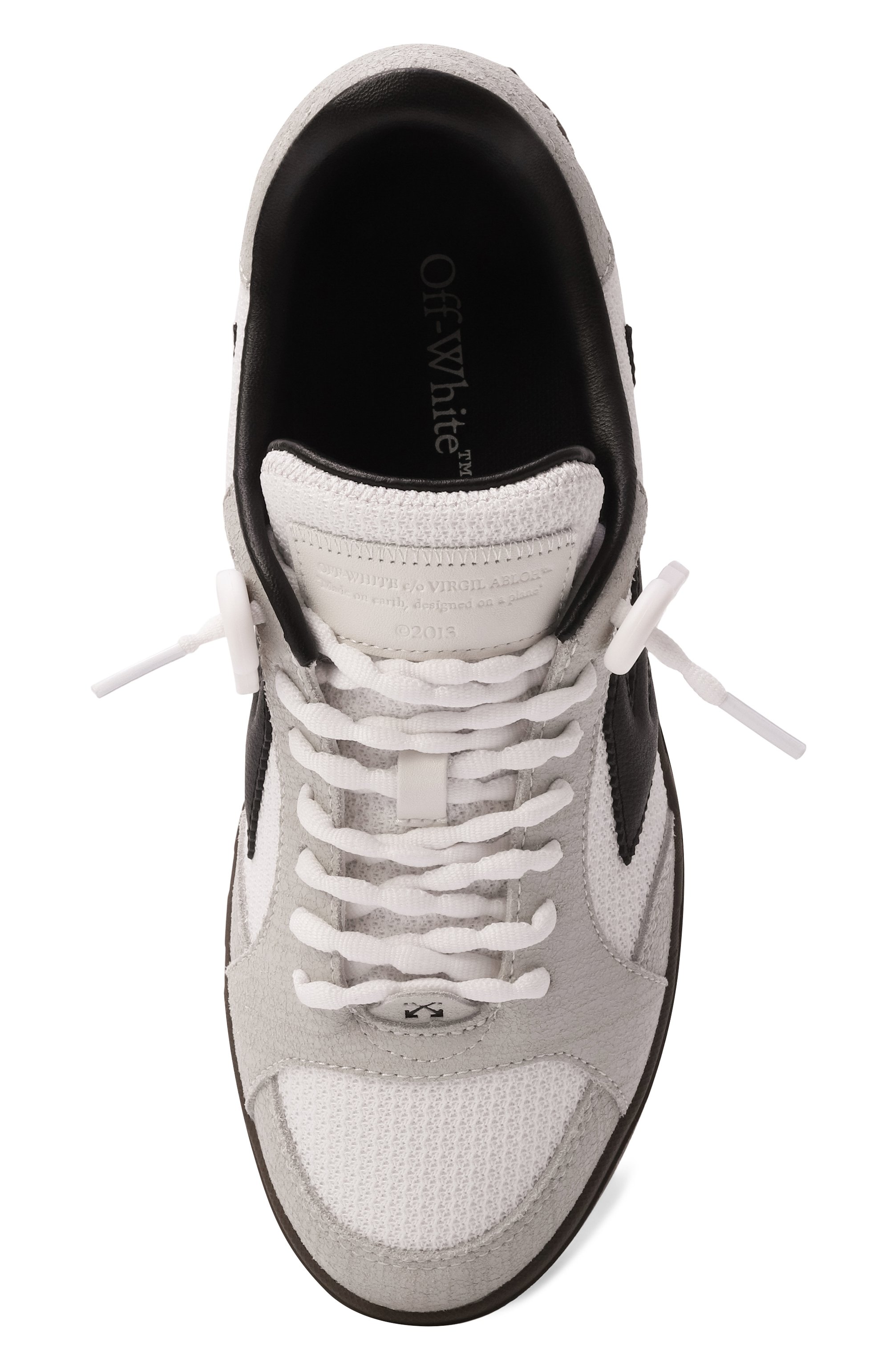 Комбинированные кеды end of play OFF-WHITE, арт. 0WIA28NS26FAB001, фото 6