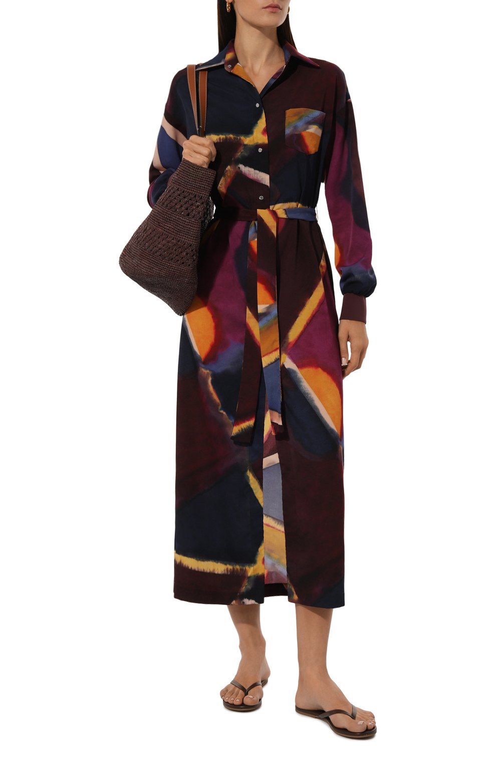 Кожаные шлепанцы MELISSA ODABASH, арт. SANDALS CR, фото 2