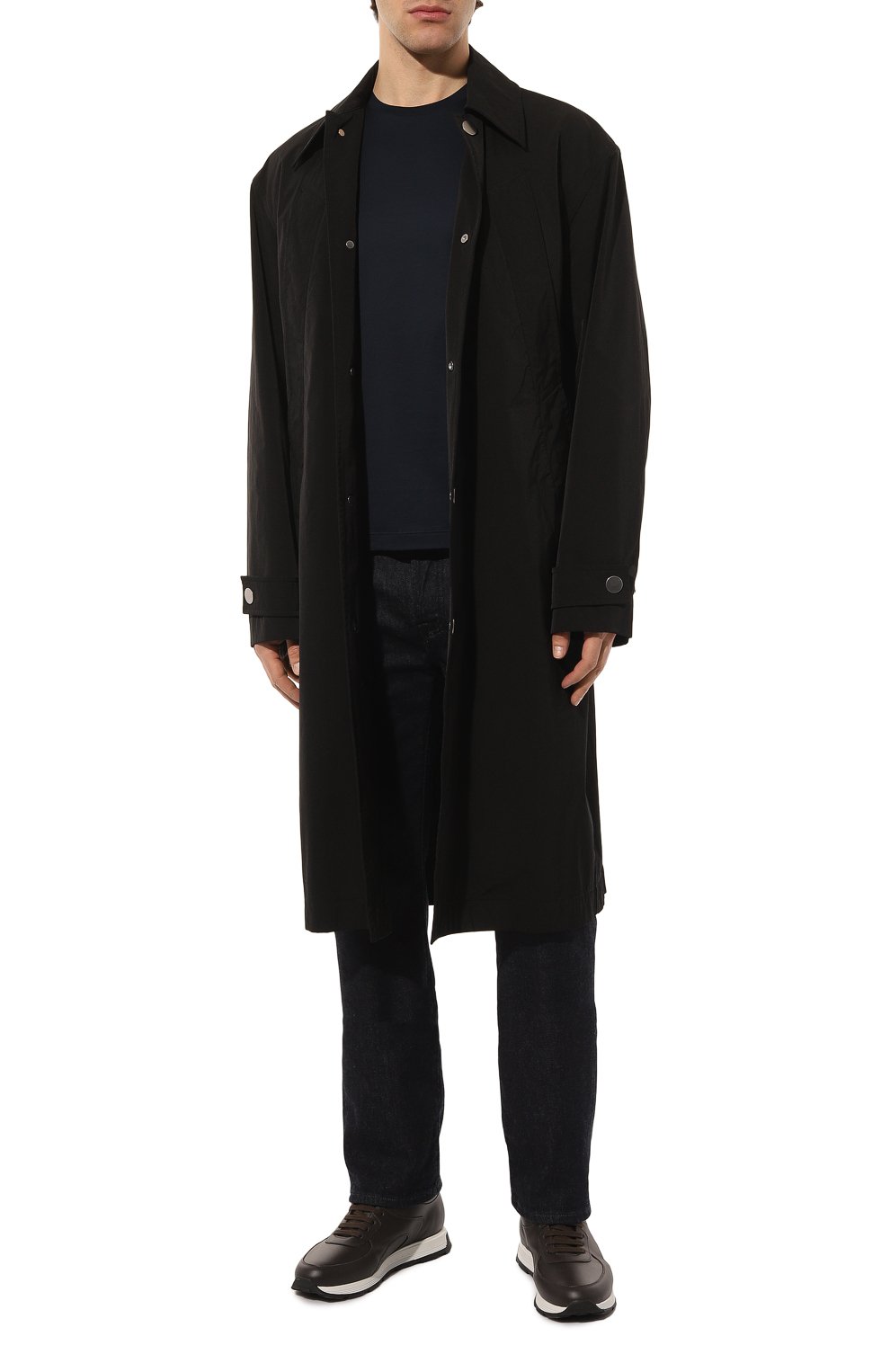 Хлопковая футболка ZILLI, арт. MBZ-NT510-MICR1/MC01, фото 2