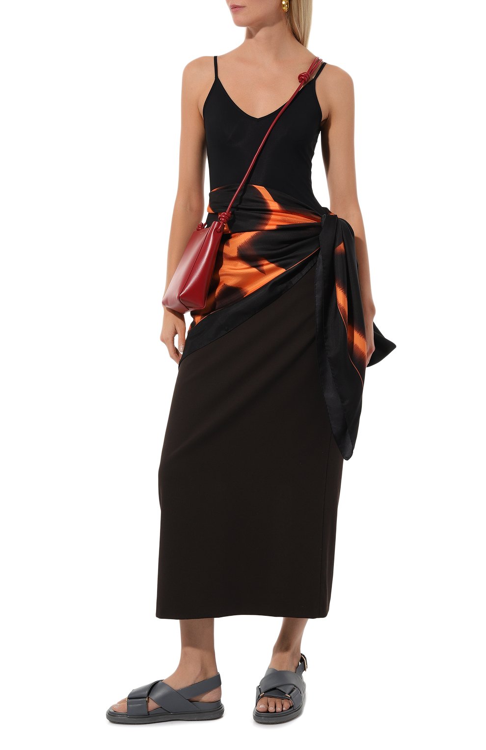 Шелковый платок GIORGIO ARMANI, арт. 795333/3F403, фото 2