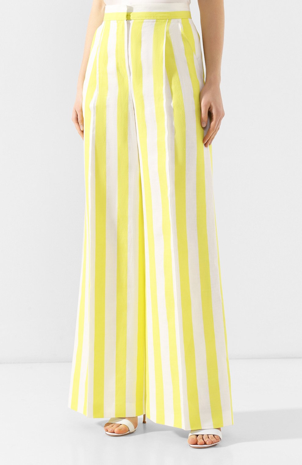 Брюки из смеси хлопка и льна ESCADA SPORT, арт. 5029028, фото 3