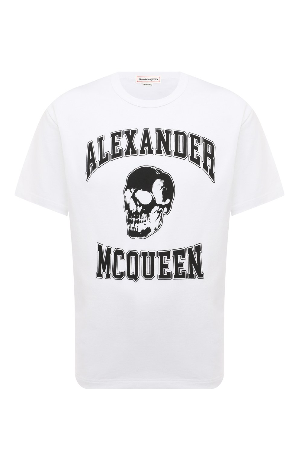 Хлопковая футболка ALEXANDER MCQUEEN, арт. 759442, фото 1