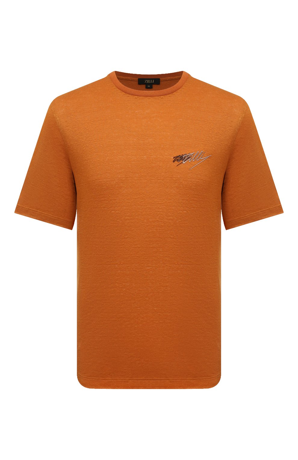 Льняная футболка ZILLI, арт. TSR02AM0800VZLF65M, фото 1
