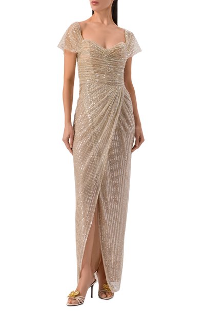 Платье с отделкой пайетками SASHA KIM, арт. SK-00001760, фото 2