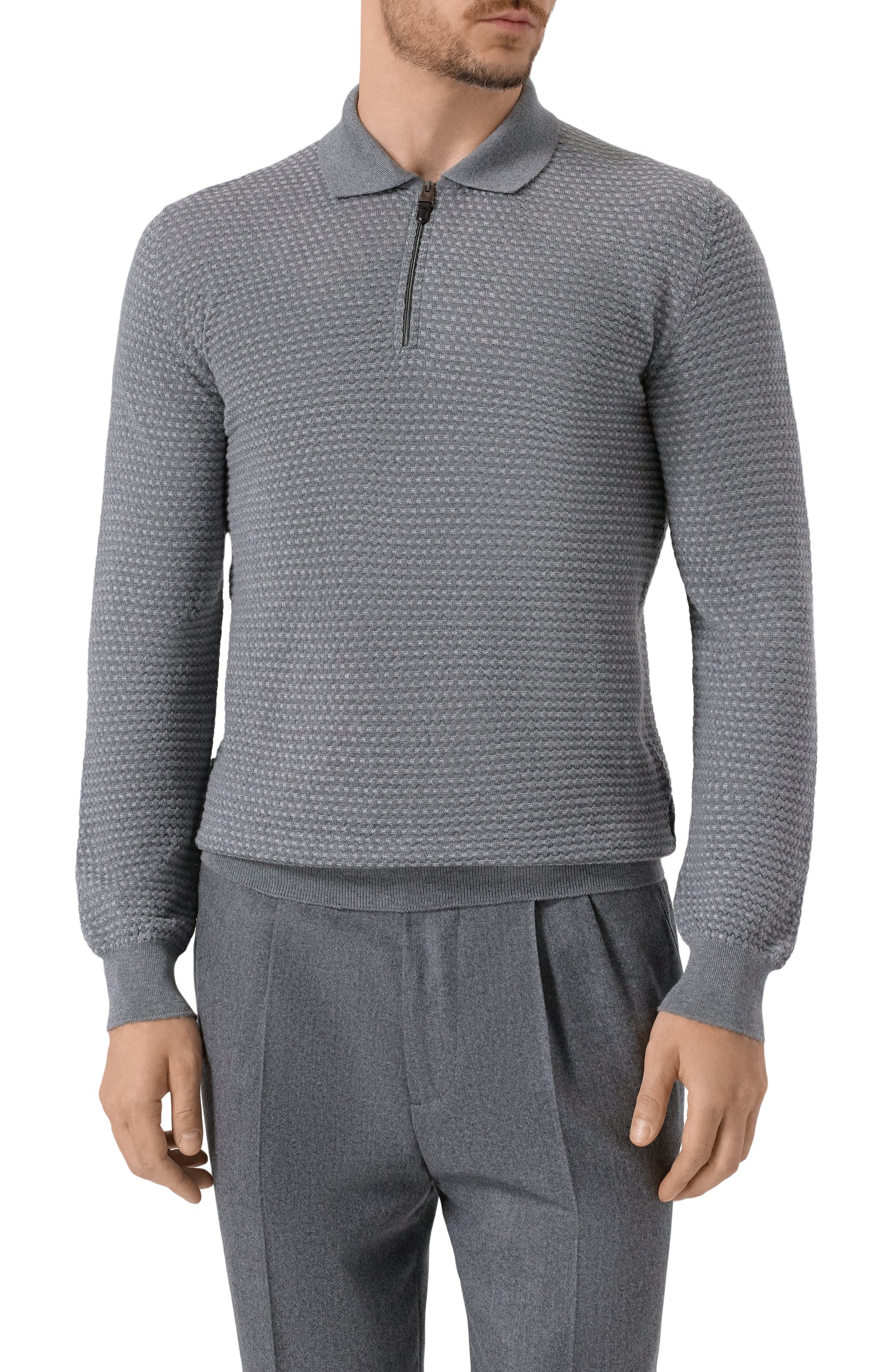 Шерстяное поло CANALI, арт. C0572/MK02359, фото 3