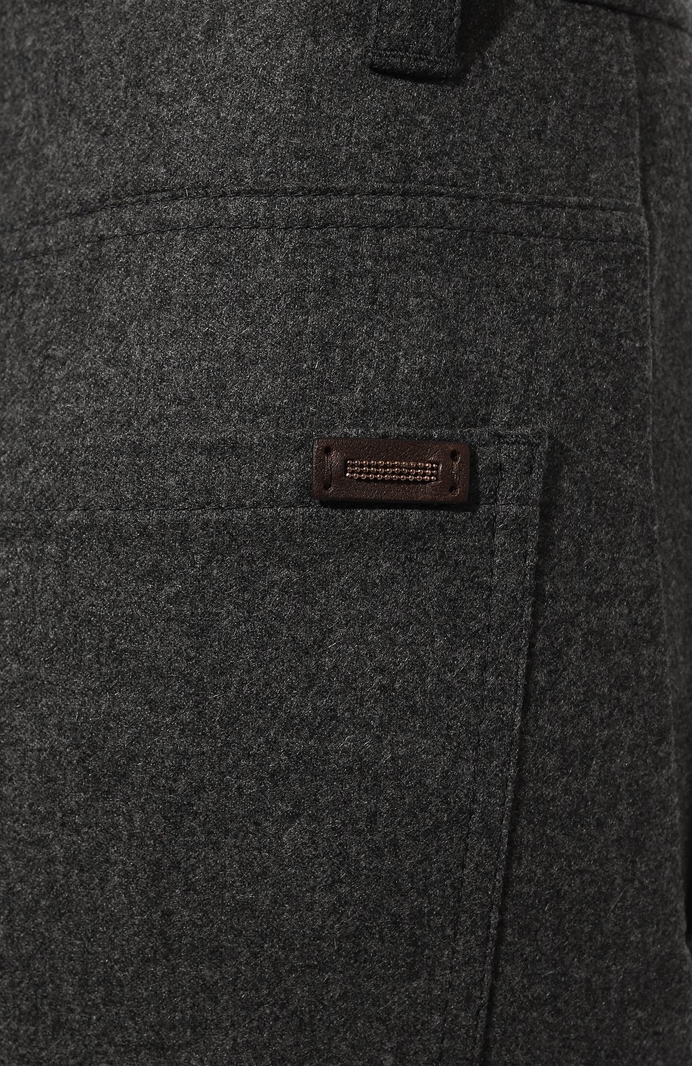 Брюки из шерсти и кашемира BRUNELLO CUCINELLI, арт. MD588P8724, фото 5