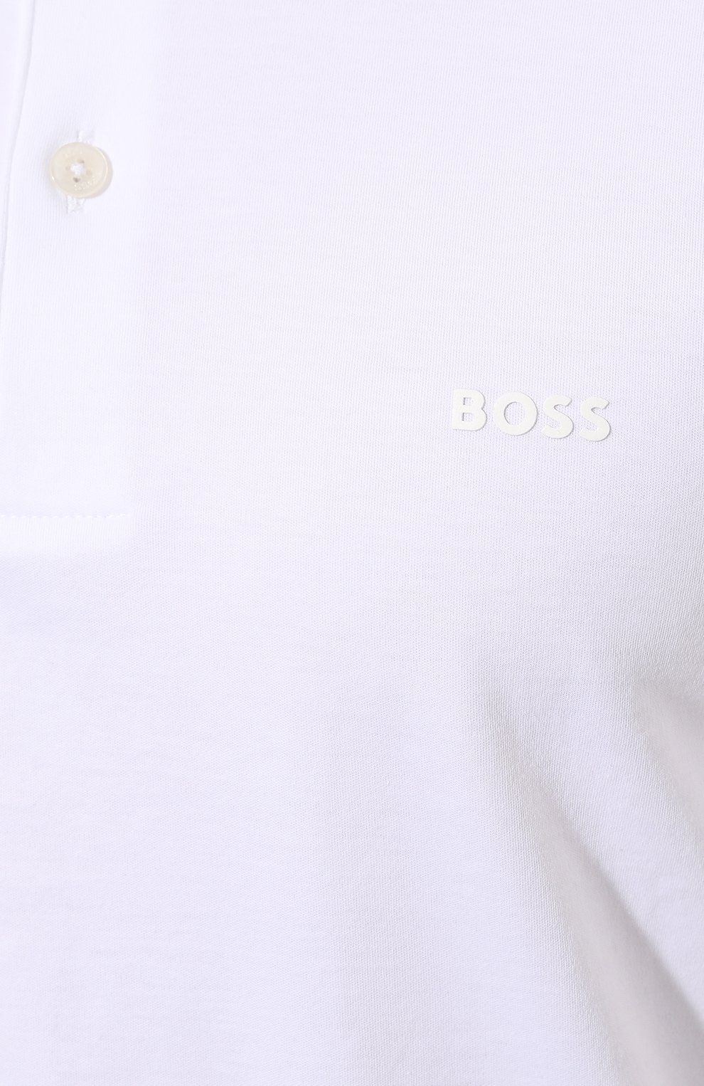 Хлопковое поло BOSS, арт. 50469360, фото 5