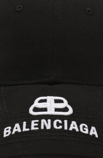 Хлопковая бейсболка BALENCIAGA, арт. 577548/310B2, фото 3