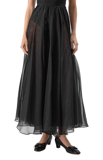 Шелковая юбка NINA RICCI, арт. 25PCJU020/SE0789, фото 3