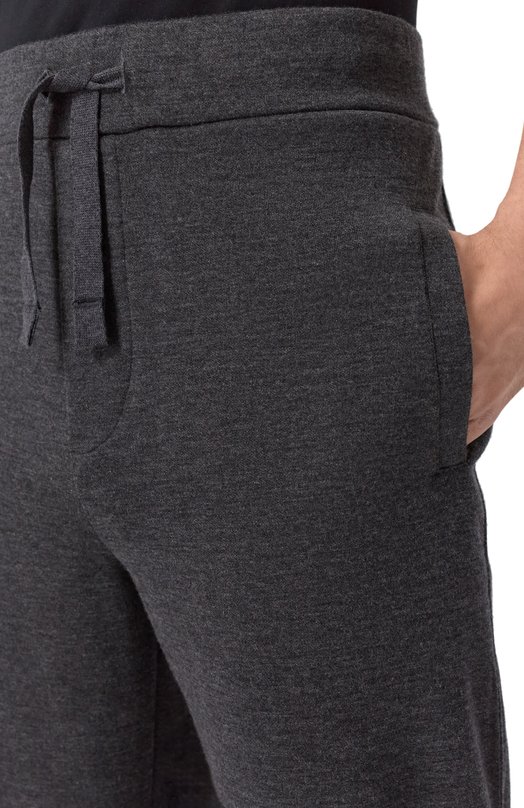 Брюки из шелка и кашемира Andrea Campagna PANT/15038 Серый  PANT/15038 Фото 5