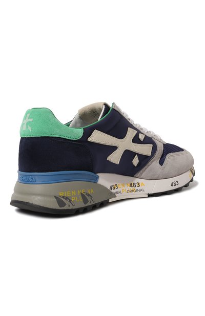 Комбинированные кроссовки PREMIATA синего цвета по цене 32100 руб., арт. MICK/VAR6165, фото 5 Комбинированные кроссовки PREMIATA, арт. MICK/VAR6165, фото 5