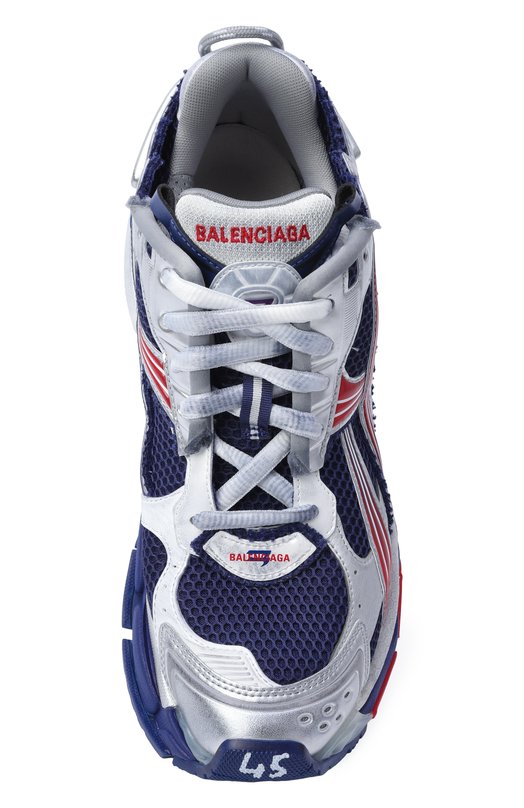 Комбинированные кроссовки Runner Balenciaga 772774/WRUNG Синий  772774/WRUNG Фото 5