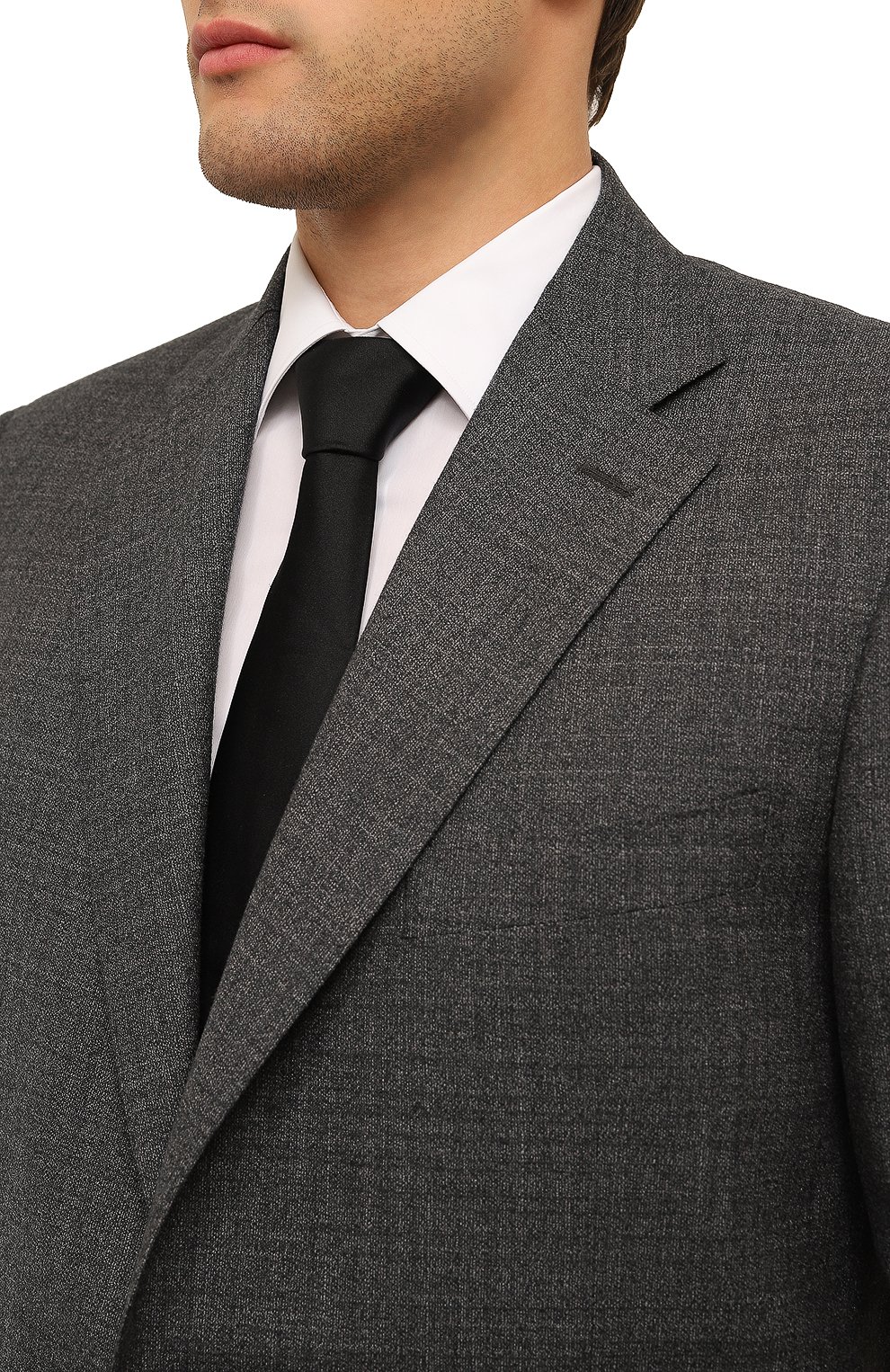 Шелковый галстук DOLCE & GABBANA, арт. GT149E/G0UBZ, фото 2