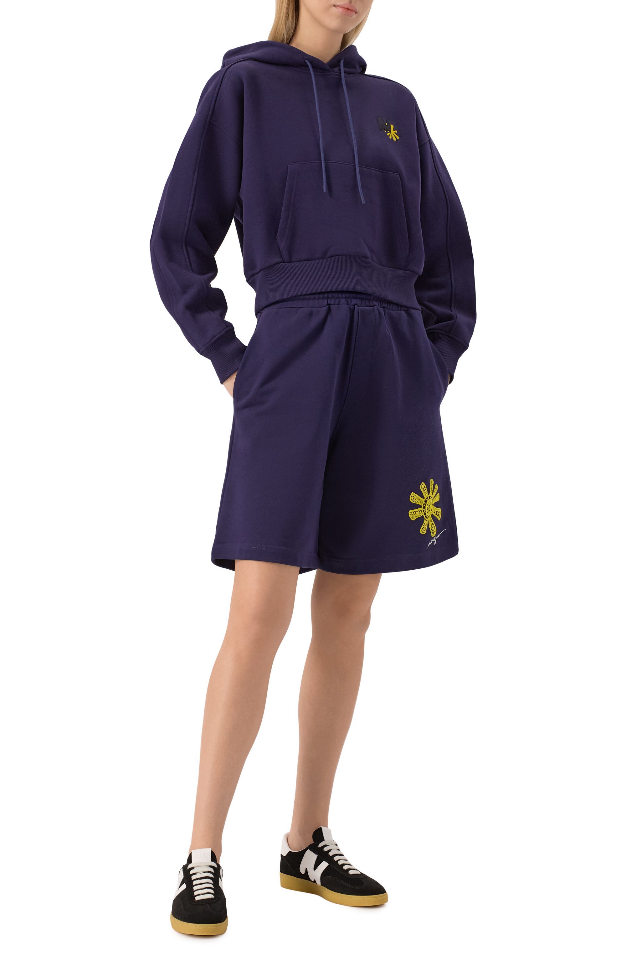 Хлопковое худи MSGM, арт. 3841MDM139/257001, фото 2