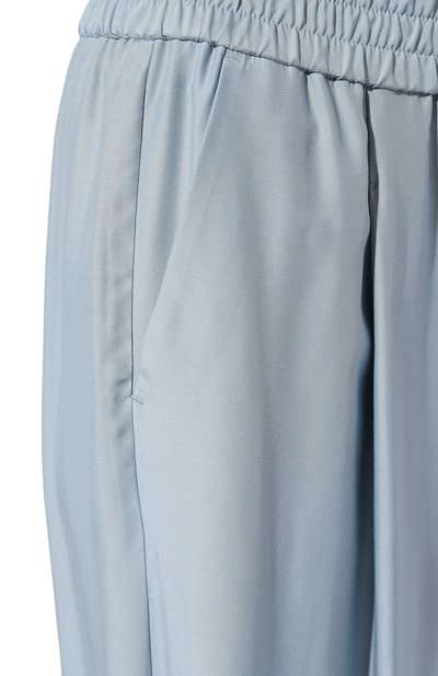 Брюки из вискозы и шелка WINDSOR голубого цвета по цене 48300 руб., арт. 52 DH152H 10014352, фото 5 Брюки из вискозы и шелка WINDSOR, арт. 52 DH152H 10014352, фото 5