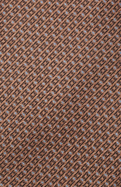 Шелковый галстук BRIONI коричневого цвета по цене 38350 руб., арт. 061D00/P1405, фото 4 Шелковый галстук BRIONI, арт. 061D00/P1405, фото 4