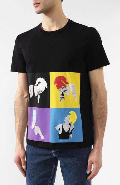 Хлопковая футболка JUST CAVALLI, арт. S03GC0510/N20663, фото 3