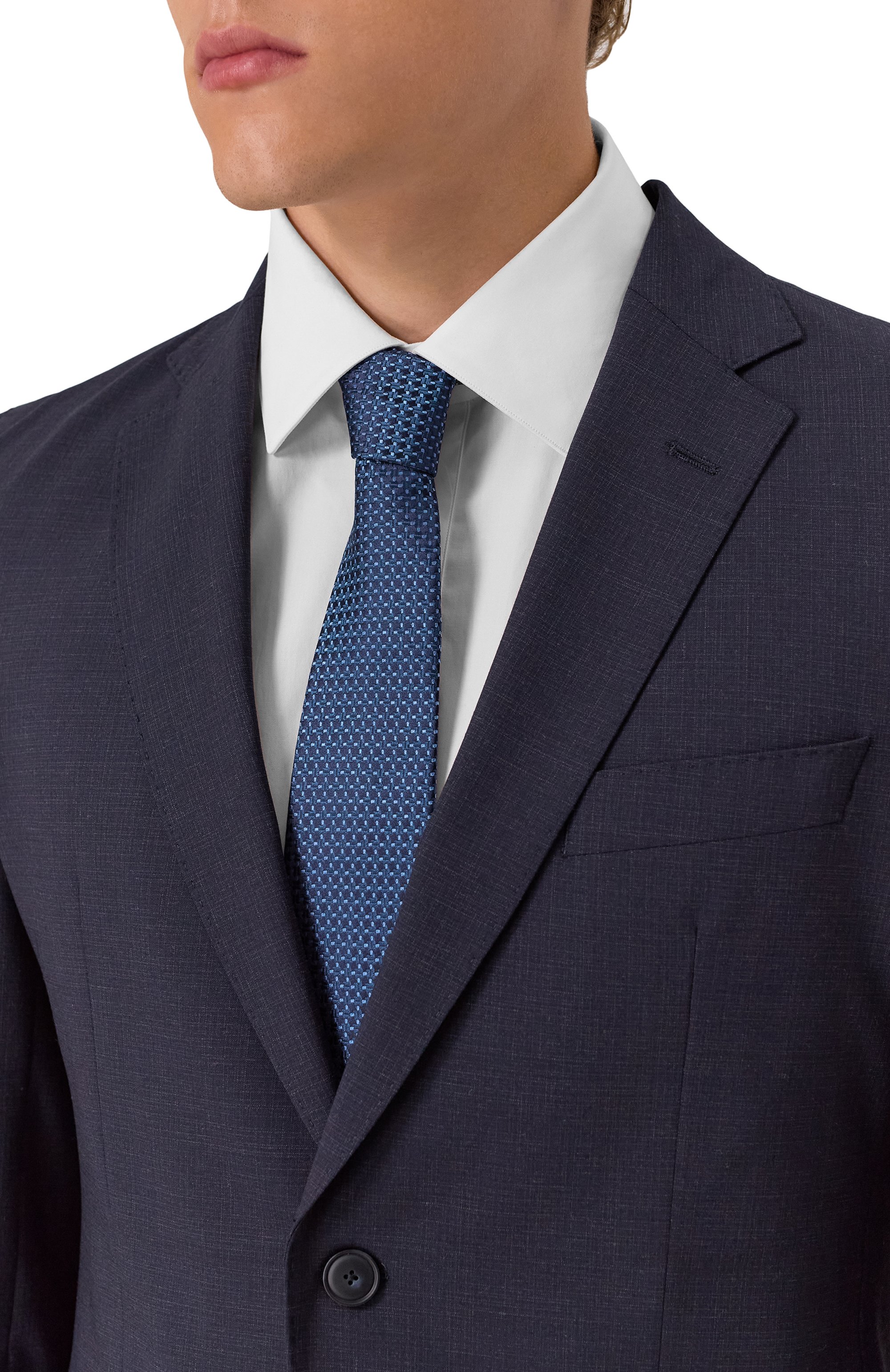 Шелковый галстук CANALI, арт. 18/HJ04408, фото 2