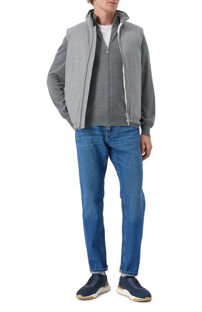 Пуховый жилет BRUNELLO CUCINELLI, арт. MM4631776, фото 2