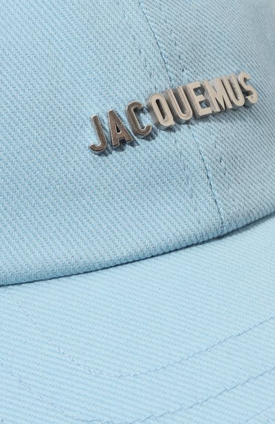 Хлопковая бейсболка JACQUEMUS, арт. 23E/235AC452-5012, фото 4