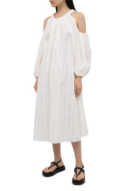 Хлопковое платье REJINA PYO, арт. F313/C0TT0N BR0DERIE ANGLAISE, фото 3