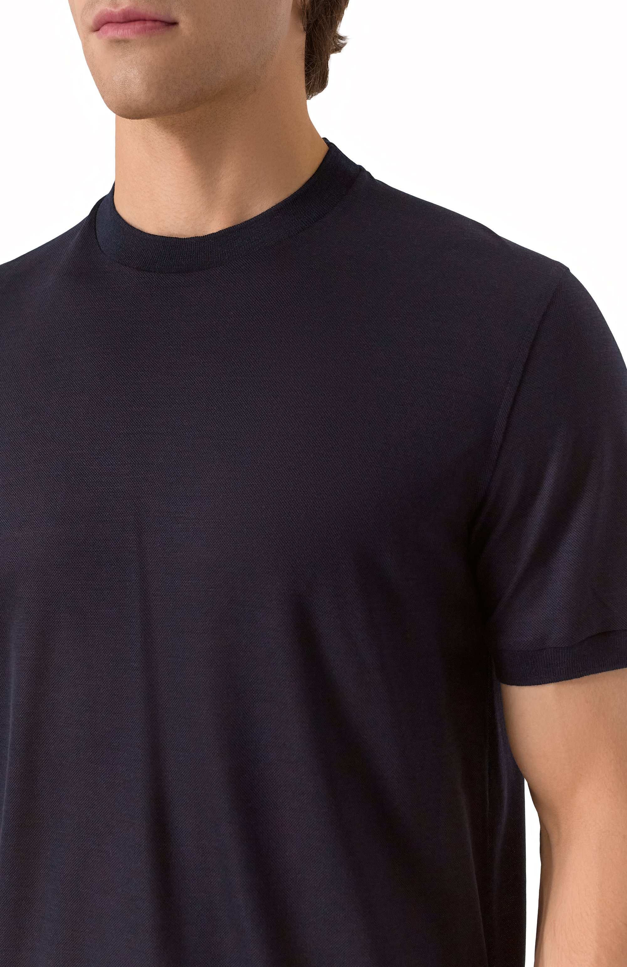 Шерстяная футболка CANALI, арт. T0894/MJ02248, фото 5