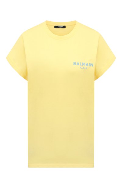 Хлопковая футболка BALMAIN, арт. DF1EF010/BB01, фото 1