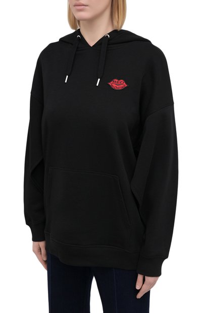 Хлопковое худи REDVALENTINO, арт. UR0MF05D/5JG, фото 3