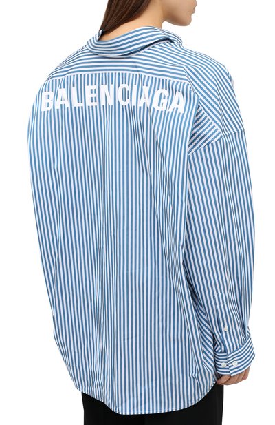 Хлопковая рубашка BALENCIAGA, арт. 622050/TIM17, фото 4